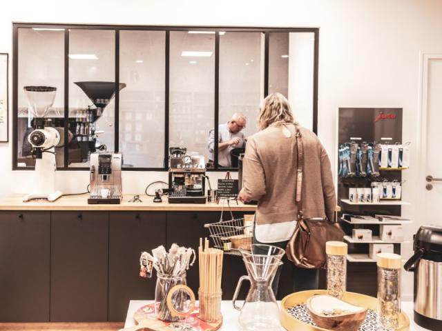 Aménagement d’un commerce à Argences – Artisan torréfacteur