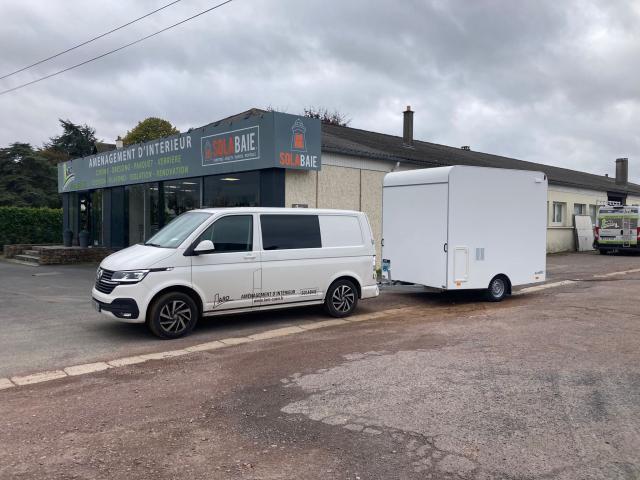 Aménagement sur mesure d'un foodtruck de cuisine traditionnelle à Caen